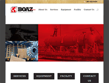 Tablet Screenshot of boaz-export.com